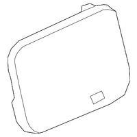 New Genuine Nissan Rogue Fuel Filler Door Lid (2014-2018) OE G88304BAMA