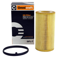 New Genuine Ford Engine Oil Filter Element w/ Gasket Kit OE QFL7