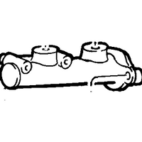 New Genuine Ford Master Cylinder Assembly (1992-2008) OE 6W1Z2140AA