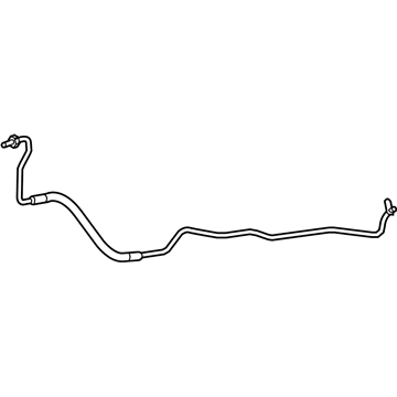 New Genuine Mercedes-Benz Oil Cooler Line 1645004972 / 164-500-49-72 OEM