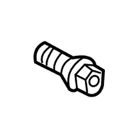 New Genuine Mercedes-Benz Wheel Bolt Lug (x1) OE 0009905107