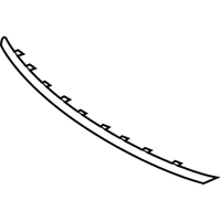 Genuine Mercedes-Benz OE Ornamental Trim 910-885-41-00-7F24