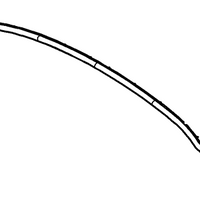 New Genuine Ford Weatherstrip (2010-2012) OE AG1Z-16B990-A