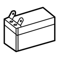 New Genuine Mercedes-Benz Auxiliary Battery (2007-2025) OE 000000004039