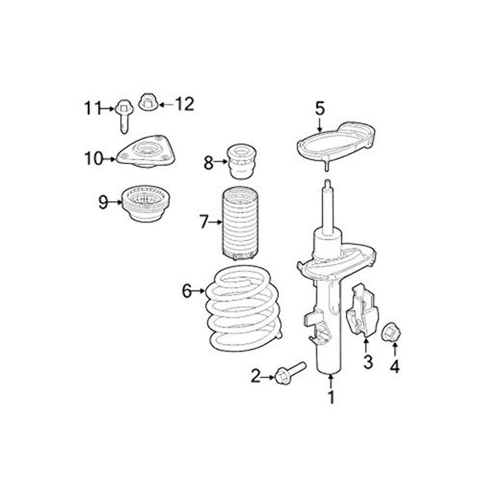 New Genuine Ford Mounting Asy CV6Z18183A / CV6Z-18183-A OEM