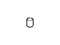 New Genuine Ford DOWEL BUSH (2001-2003) OE W701183-S1300