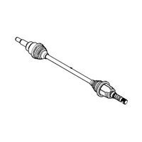 New Genuine Ford Rear Axle Shaft CV Assembly (2013-2015) OE DT4Z4K138B