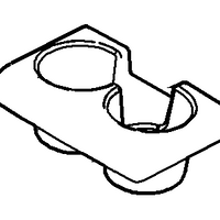 New Genuine Ford Holder Cup (2009-2016) OE 8A5Z-5413562-BA