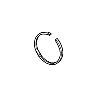 New Genuine Ford Snap Ring (1992-1993) OE F3AZ-7D483-C