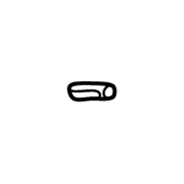 New Genuine Mercedes-Benz Trunk Tailgate Hatch Striker Plate OE 2107430111