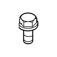 New Genuine Ford Nut And Washer Assembly Hex. (2007-2014) OE W702841-S901