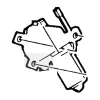 New Genuine Ford Motor Assembly Window Operating (1992-1996) OE H2MZ-99233V94-D
