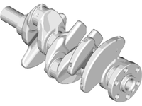New Genuine Ford Engine Crankshaft Assembly (2014-2021) OE H6BZ6303B