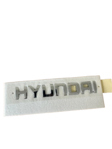 New Genuine Hyundai Rear Hatch Trunk Emblem Chrome (2006-2012) OE 863102B500