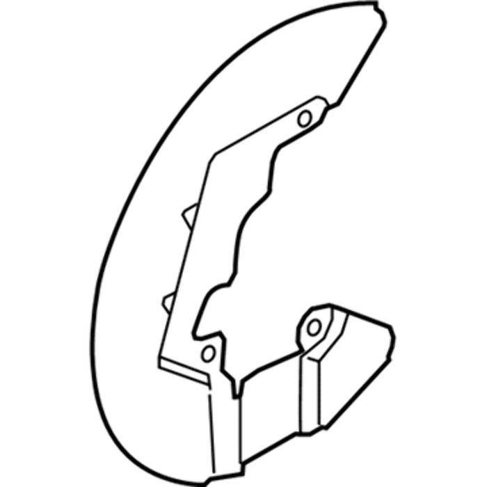 New Genuine Ford Splash Shield (2018-2019) OE JR3Z-2K004-A