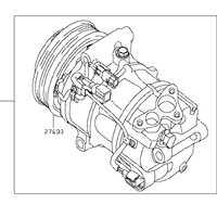 Genuine OE Nissan Maxima/Murano/Pathfinder/Quest  AC Compressor K2600-JP01MNW