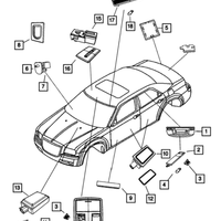 New Genuine Mopar Bulb 2001-2017 OE L0000561