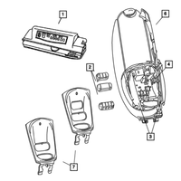 New Genuine Mopar Light Bulb Housing Multi-Purpose Pack Set (x10) (2001-2007) OE