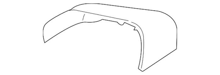 New Genuine Ford Explorer Door Mirror Cover Left (2023-2024) OE NB5Z17D743EA