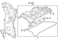 New Genuine Ford Valve Cover Seal Gasket (2023-2025) OE P2GZ6584C