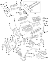 Genuine Ford Mustnag Engine Camshaft Assembly 5.0L (2024-2025) OE PR3Z6250B