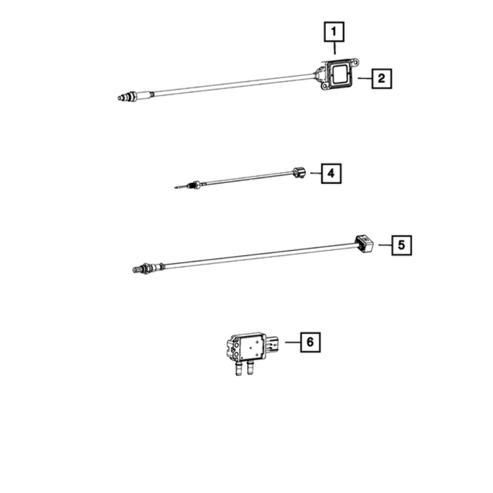 New Genuine Mopar Sensor Nitrous Oxide 2013-2018 OE R8210084AA