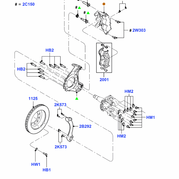 New Genuine Ford Washer Hardware (2008-2019) OE W302881S443