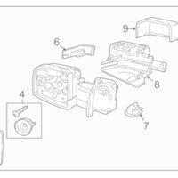 Pack of 4 New Genuine Ford Nut And Washer Assembly Hex. (2015-2019) W705277-S440