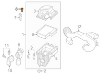 Genuine Ford Air Filter Housing Screw Bolt (2010-2023) OE W711655S300
