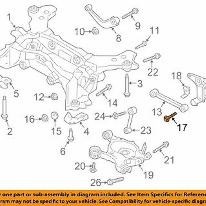 New Genuine Ford Bolt And Washer Asy - Hex.Head W716795S439 / W716795-S439 OEM